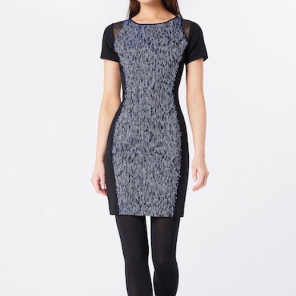 NWT Elie Tahari color block bodycon dress
